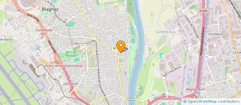 localisation de l'entreprise AUDISERVICES BLAGNAC  BLAGNAC