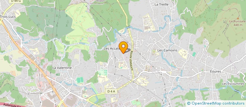 localisation de l'entreprise AUDISO  MARSEILLE 11EME