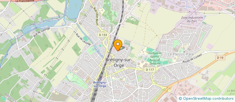 localisation de l'entreprise AUDIT' ACT à BRETIGNY-SUR-ORGE