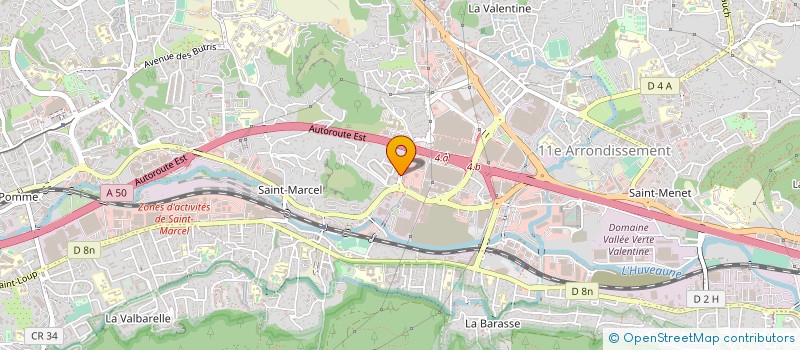 localisation de l'entreprise AUDIT ASSISTANCE  MARSEILLE