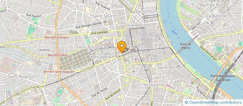 localisation de l'entreprise AUDIT ASSISTANCE AQUITAINE EXPERTISE COMPTABLE à BORDEAUX