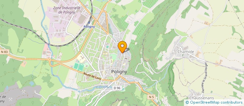 localisation de l'entreprise AUDIT ASSISTANCE CONSEIL AUX ENTREPRISES EUROPEENNEES à POLIGNY