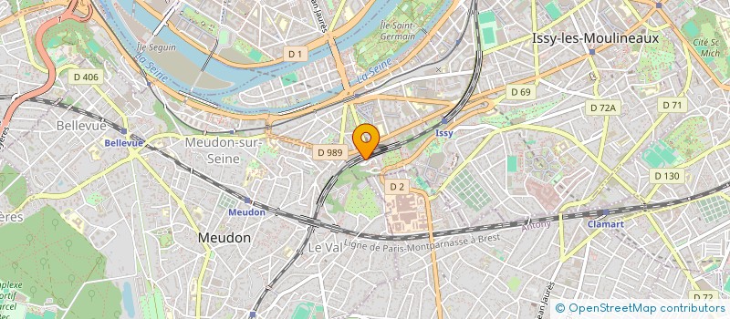 localisation de l'entreprise AUDIT ASSIT GESTION EXPERT COMPTABLE  ISSY-LES-MOULINEAUX