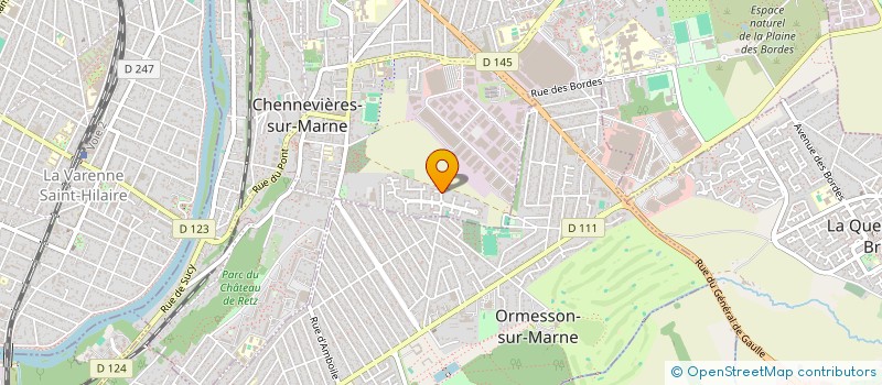 localisation de l'entreprise AUDIT ASSURANCES COURTAGE CONSEILS  CHENNEVIERES-SUR-MARNE