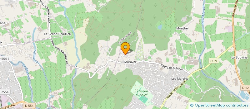 localisation de l'entreprise AUDIT AZUR 83 à LA CRAU