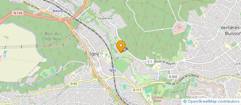 localisation de l'entreprise AUDIT BESSON CONSEIL à VERRIERES-LE-BUISSON