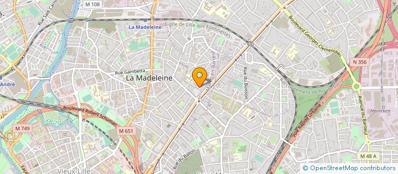 localisation de l'entreprise AUDIT BY NECC à MARCQ-EN-BARŒUL