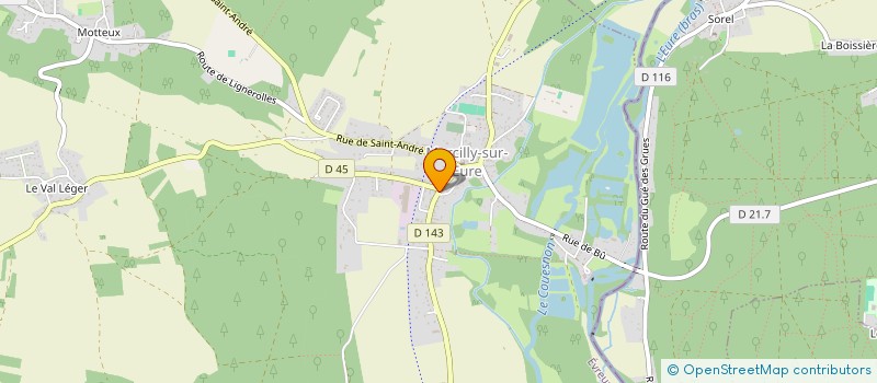 localisation de l'entreprise AUDIT CERTIFICATION SERVICES à MARCILLY-SUR-EURE