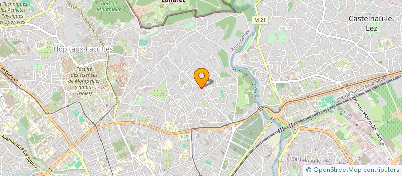 localisation de l'entreprise AUDIT COMPTABILITE CONSULTANT ESPACE SUD CONSEIL SARL à MONTPELLIER