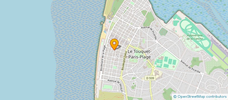 localisation de l'entreprise AUDIT COMPTABILITE LE TOUQUET à LE TOUQUET-PARIS-PLAGE