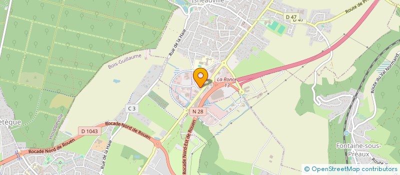 localisation de l'entreprise AUDIT CONCEPT EXPERTISE à ROUEN