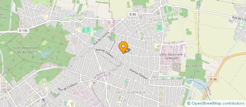 localisation de l'entreprise AUDIT CONSEIL à COURTRY