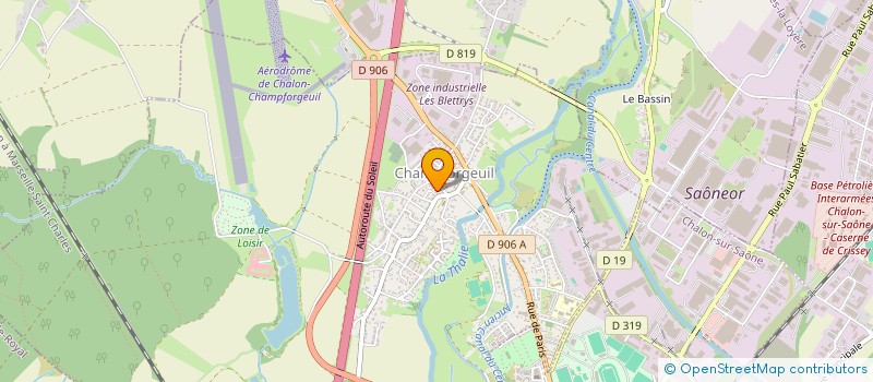 localisation de l'entreprise AUDIT CONSEIL DIAGNOSTIC IMMOBILIER à CHAMPFORGEUIL