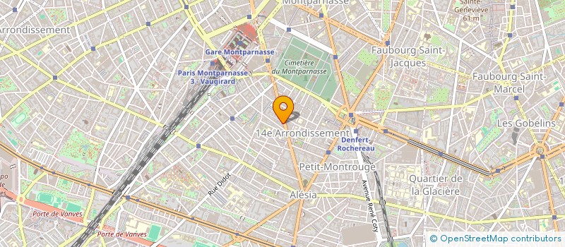 localisation de l'entreprise AUDIT CONSEIL ENTREPRISE  PARIS