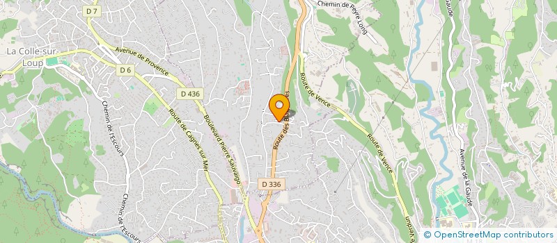 localisation de l'entreprise AUDIT CONSEIL EQUIPEMENT INCENDIE à SAINT-PAUL-DE-VENCE