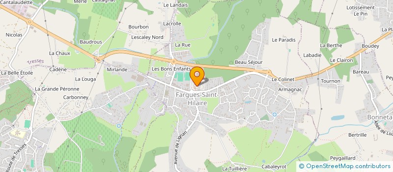 localisation de l'entreprise AUDIT CONSEIL ET FINANCE  FARGUES-SAINT-HILAIRE