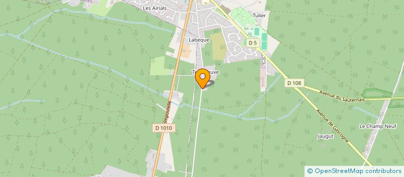 localisation de l'entreprise AUDIT CONSEIL ETUDE à LE BARP