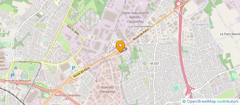 localisation de l'entreprise AUDIT CONSEIL EXPERTISE à NANTES