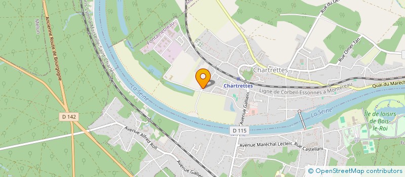 localisation de l'entreprise AUDIT CONSEIL EXPERTISE-FINANCE ET PATRIMOINE à CHARTRETTES