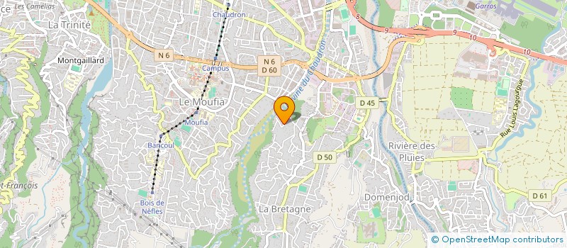 localisation de l'entreprise AUDIT CONSEIL FORMATION à SAINT-DENIS