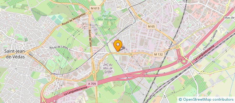 localisation de l'entreprise AUDIT CONSEIL JOTI & ASSOCIES à MONTPELLIER