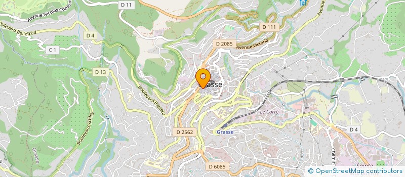 localisation de l'entreprise AUDIT CONSEIL SERVICES AUX ENTREPRISES ET A L HOTELLERIE à GRASSE