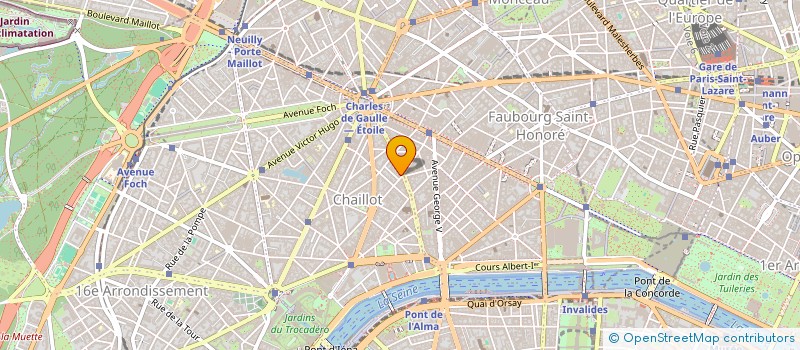 localisation de l'entreprise AUDIT CONSEIL SERVICES PLUS à PARIS