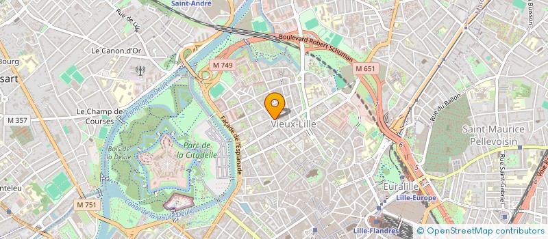 localisation de l'entreprise AUDIT CONSEIL TECHNIQUE INTRA FORMATION à LILLE