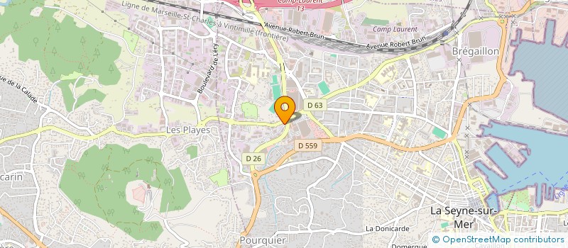 localisation de l'entreprise AUDIT CONSEILS ASSURANCES à LA SEYNE-SUR-MER
