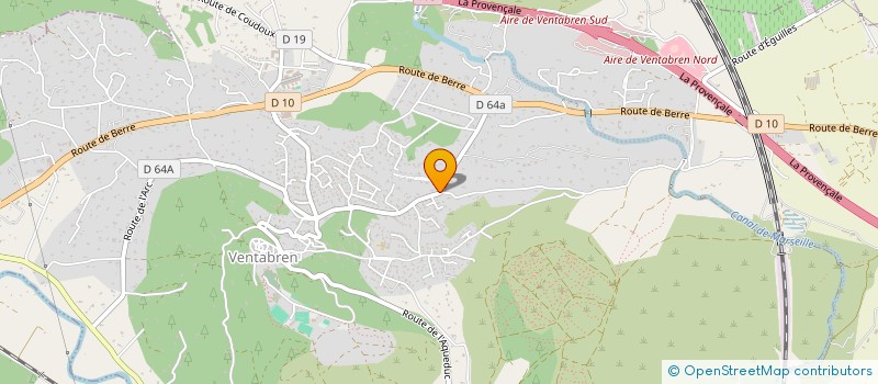 localisation de l'entreprise AUDIT CONSEILS ET SOLUTIONS  VENTABREN