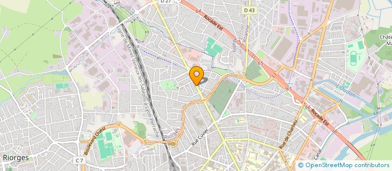 localisation de l'entreprise AUDIT CONSEILS SERVICES à RIORGES
