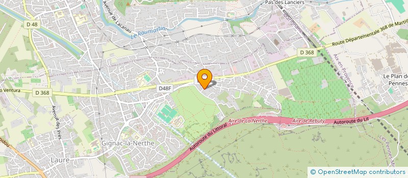 localisation de l'entreprise AUDIT CREDIT à GIGNAC-LA-NERTHE