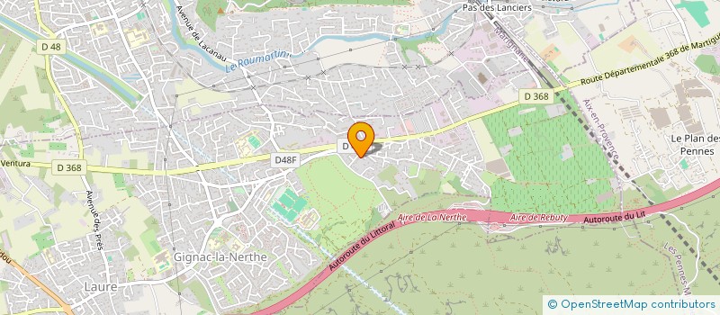 localisation de l'entreprise AUDIT DE CREDIT à GIGNAC-LA-NERTHE