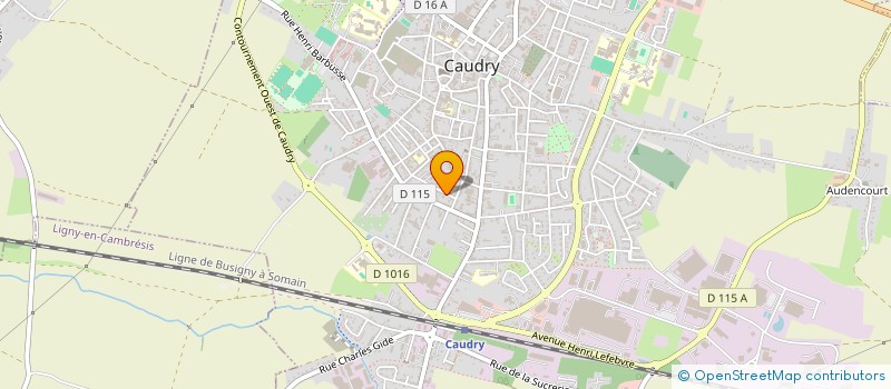 localisation de l'entreprise AUDIT DEVELOPPEMENT CONSEIL  CAUDRY