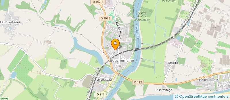 localisation de l'entreprise AUDIT DEVELOPPEMENT SERVICE FORMATION à BOUCHEMAINE