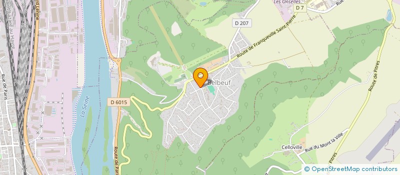 localisation de l'entreprise AUDIT DIAGNOSTIC NORMANDIE  BELBEUF