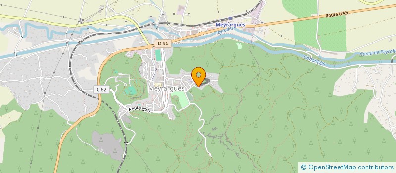 localisation de l'entreprise AUDIT DIAGNOSTICS TECHNIQUES IMMOBILIER à MEYRARGUES