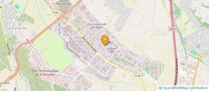 localisation de l'entreprise AUDIT DU PAYS D'AIX à AIX-EN-PROVENCE