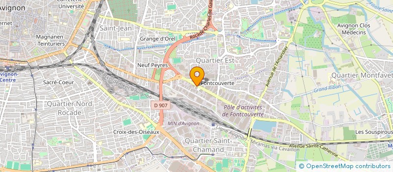 localisation de l'entreprise AUDIT ECO CONTROLBBC à AVIGNON