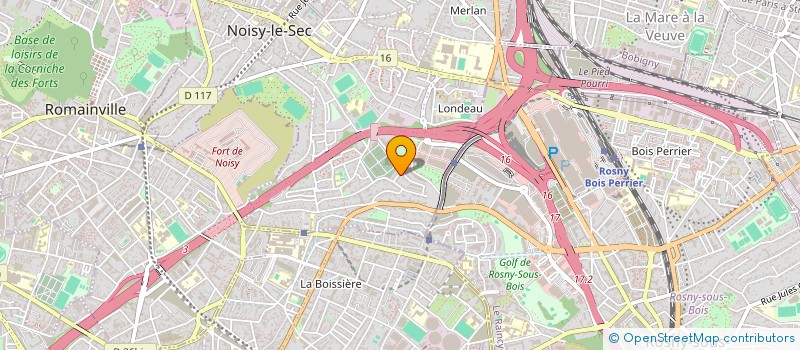 localisation de l'entreprise AUDIT ENERGETIQUE 26 à NOISY-LE-SEC