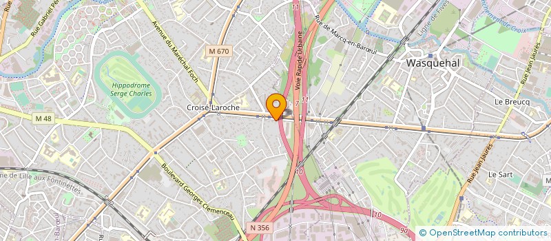 localisation de l'entreprise AUDIT ESPACE CONSEILS à MARCQ-EN-BARUL