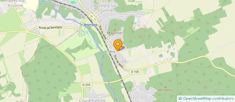 localisation de l'entreprise AUDIT ET ASSISTANCE PROJET SURETE à BOUTIGNY-SUR-ESSONNE