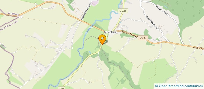 localisation de l'entreprise AUDIT ET COMPTABILITE DU MARAIS  COUETRON-AU-PERCHE