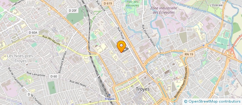 localisation de l'entreprise AUDIT ET CONSEIL à TROYES