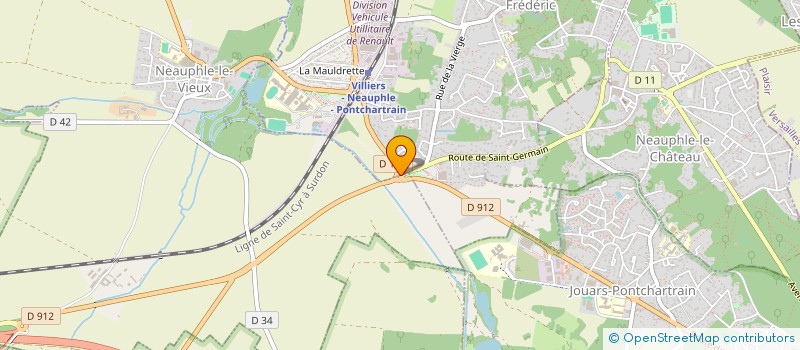 localisation de l'entreprise AUDIT ET CONSEIL EN GESTION  VILLIERS-SAINT-FREDERIC