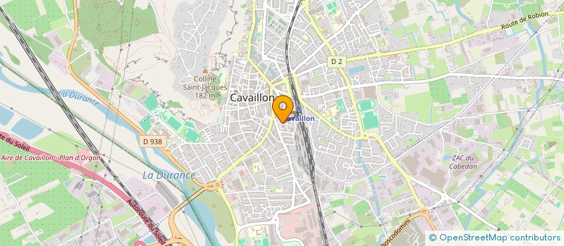 localisation de l'entreprise AUDIT ET EXPERTISE COMPTABLE FAVIER DELHOMME à CAVAILLON