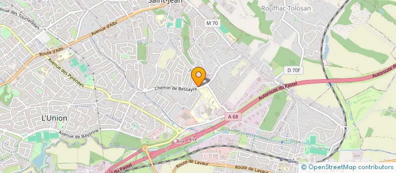 localisation de l'entreprise AUDIT ET STRATEGIE D'EXPERT à SAINT-JEAN