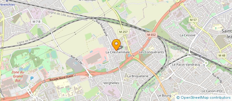 localisation de l'entreprise AUDIT ETUDE CONSEIL à LAMBERSART