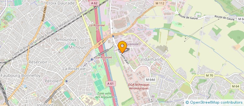 localisation de l'entreprise AUDIT EURO CONSEIL à BALMA