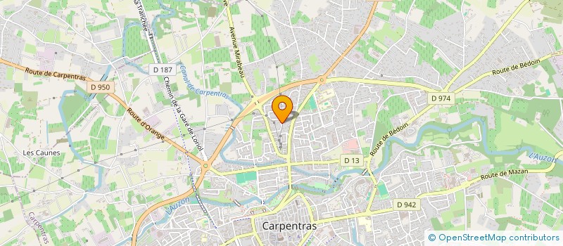 localisation de l'entreprise AUDIT EXPER CONS ORGANISAT-SECRETO à CARPENTRAS